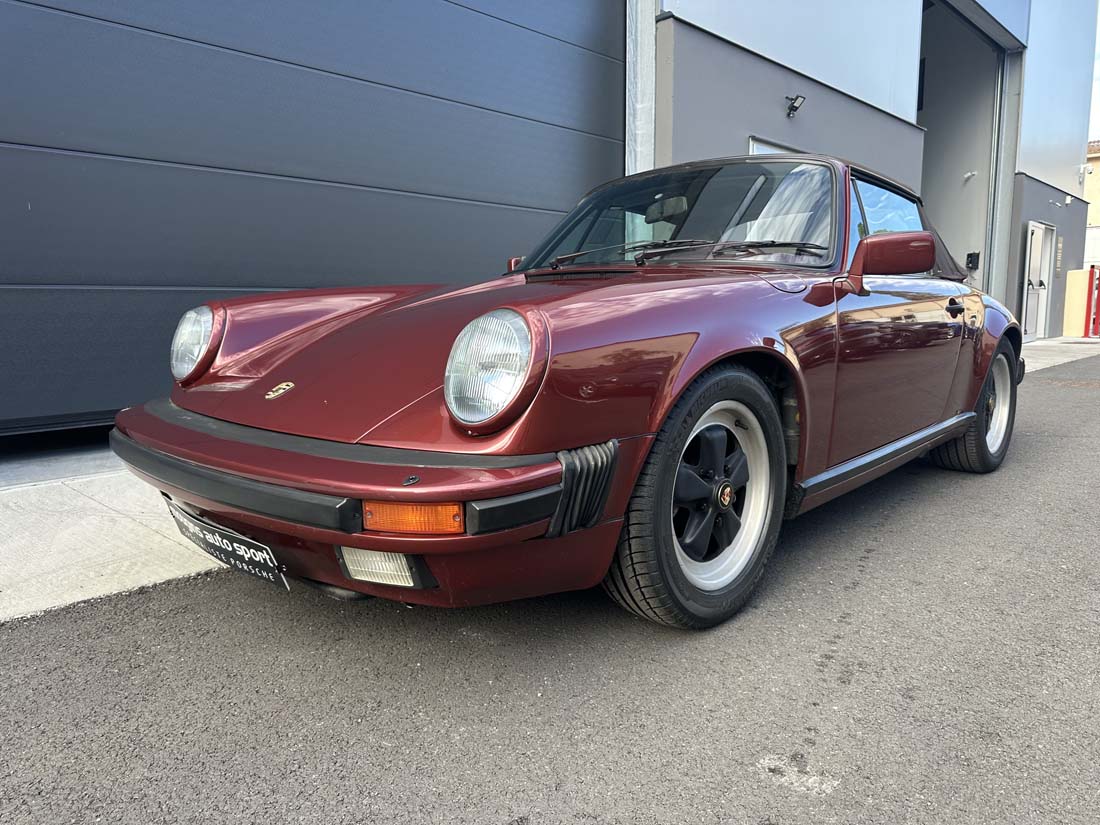 PORSCHE 911 Carrera 3.2 207cv G50 Cabriolet occasion